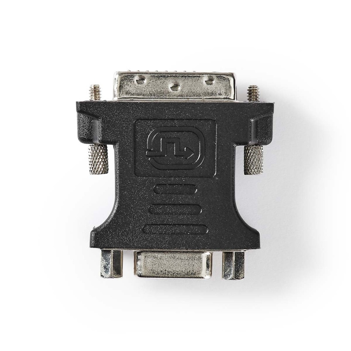 Nedis DVI-adapter | DVI-I 24+5-Pin Han | VGA Hun 15p | Nikkel belagt | Rett | PVC | Sort | Boks i gruppen Datautstyr / Kabler og adaptere / DVI / Adaptere hos TP E-commerce Nordic AB (C07851)