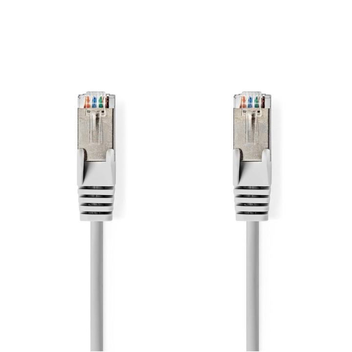 Cat 6a kabel | SF/UTP | RJ45 Han | RJ45 Han | 3.00 m | Rund | PVC | Grå | Stikkord i gruppen Datautstyr / Kabler og adaptere / Nettverk / Cat6 hos TP E-commerce Nordic AB (C07884)