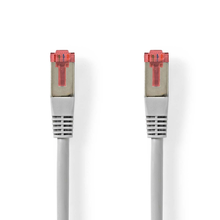 Cat 6 kabel | RJ45 Han | RJ45 Han | S/FTP | 30.0 m | Rund | PVC | Grå | Stikkord i gruppen Datautstyr / Kabler og adaptere / Nettverk / Cat6 hos TP E-commerce Nordic AB (C07959)