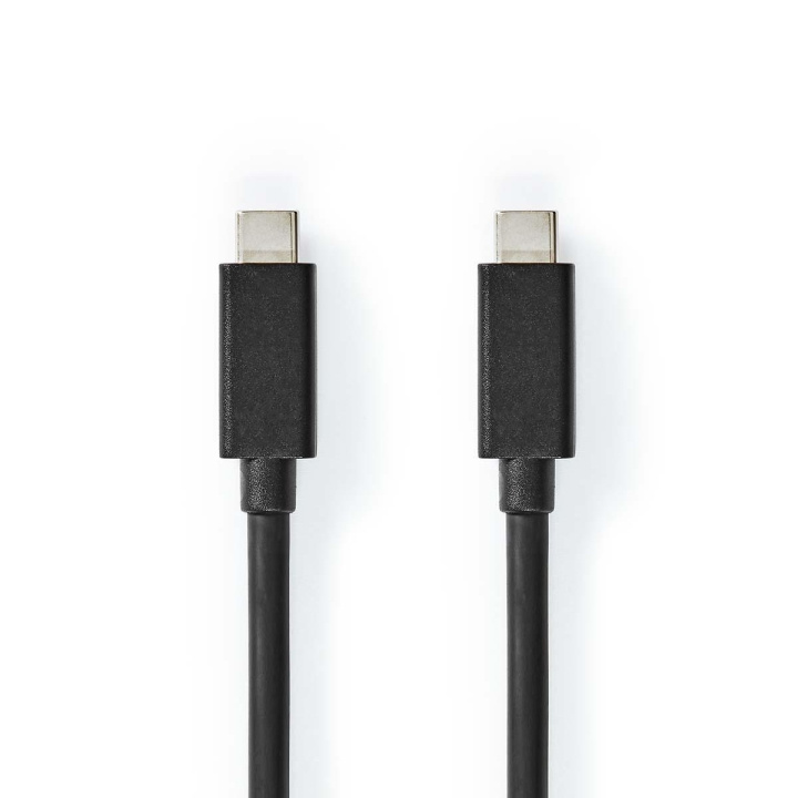 USB-kabel | USB 3.2 Gen 2x2 | USB-C™ Hann | USB-C™ Hann | 100 W | 4K@60Hz | 20 Gbps | Nikkel belagt | 2.00 m | Rund | PVC | Sort | Konvolutt i gruppen Datautstyr / Kabler og adaptere / USB / USB-C hos TP E-commerce Nordic AB (C07981)