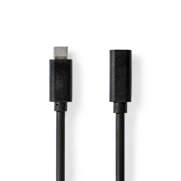 Nedis USB-kabel | USB 3.2 Gen 1 | USB-C™ Hann | USB-C™ Hunn | 5 W | 5 Gbps | Nikkel belagt | 1.00 m | Rund | PVC | Sort | Konvolutt i gruppen Datautstyr / Kabler og adaptere / USB / USB-C hos TP E-commerce Nordic AB (C07995)