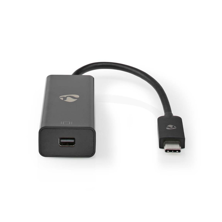 Nedis USB-C™ Adapter | USB 3.2 Gen 1 | USB-C™ Hann | Mini DisplayPort Hun | 8K@60Hz | 0.20 m | Rund | Nikkel belagt | PVC | Sort | Boks i gruppen Datautstyr / Kabler og adaptere / DisplayPort / Adaptere hos TP E-commerce Nordic AB (C08031)