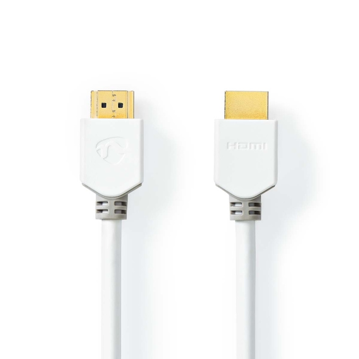 Nedis High Speed ​​HDMI ™ kabel med Ethernet | HDMI ™ -kontakt | HDMI ™ -kontakt | 4K@60Hz | ARC | 18 Gbps | 1.50 m | Rund | PVC | Hvit | Boks i gruppen Elektronikk / Kabler og adaptere / HDMI / Kabler hos TP E-commerce Nordic AB (C08034)