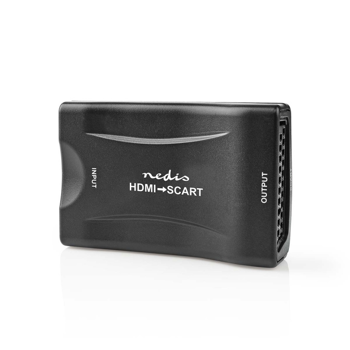 Nedis HDMI ™ Converter | HDMI ™ -inngang | SCART Hunn | 1-veis | 1080p | 1.2 Gbps | ABS | Sort i gruppen Datautstyr / Kabler og adaptere / Signalomformere hos TP E-commerce Nordic AB (C08041)
