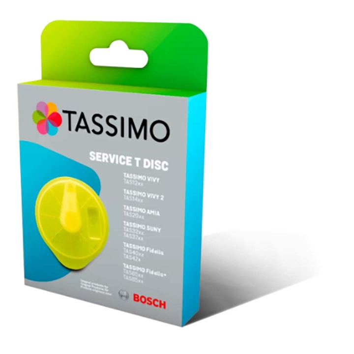 bosch T-Disk Tassimo Maskin Gul i gruppen HJEM, HUS OG HAGE / Husholdningsapparater / Kaffe og espresso / Kapsler, filter og tilbehør hos TP E-commerce Nordic AB (C08116)