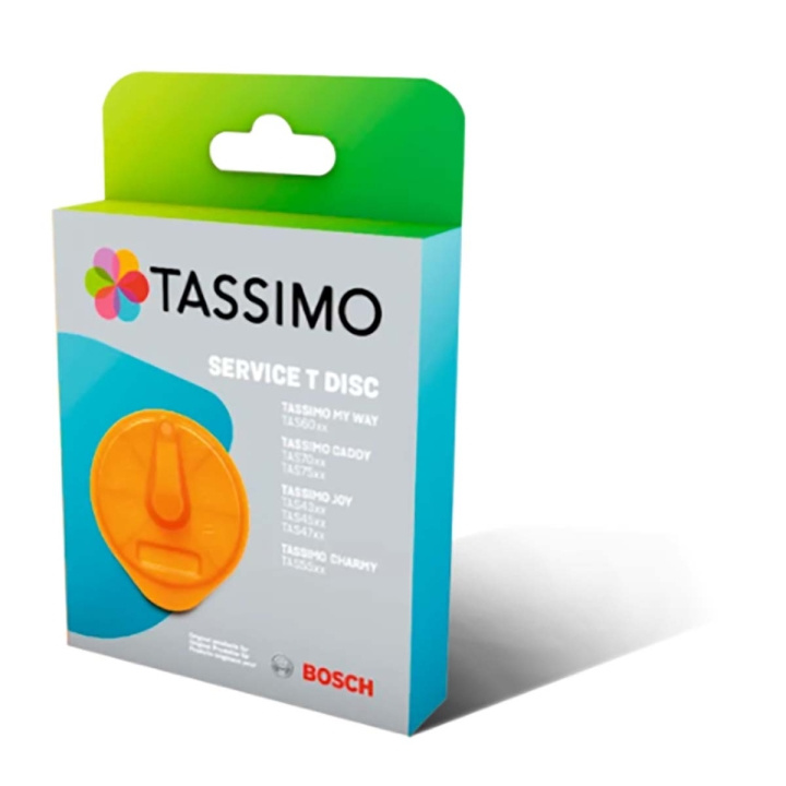 bosch T-Disk Tassimo Maskin Oransje i gruppen HJEM, HUS OG HAGE / Husholdningsapparater / Kaffe og espresso / Kapsler, filter og tilbehør hos TP E-commerce Nordic AB (C08117)