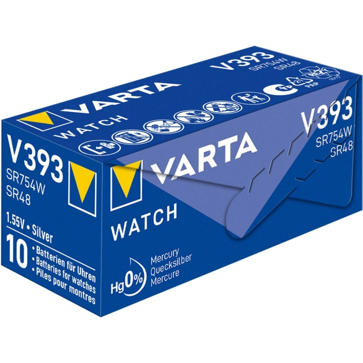 Varta Sølv-Oksid Batteri SR48 | 1.55 V DC | 70 mAh | 1-Pakke | Klokke | Sølv i gruppen Elektronikk / Batterier & Ladere / Batterier / Andre hos TP E-commerce Nordic AB (C08195)