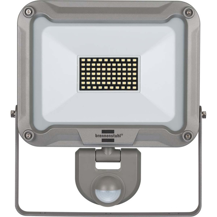 brennenstuhl LED spotlight JARO 5050 P (LED utendørs spotlight for veggmontering, 50Wm, 4400lm, 6500K, IP54, med bevegelsesdetektor, laget av høykvalitets aluminium) i gruppen HJEM, HUS OG HAGE / El og belysning / Utendørsbelysning / LED-lyskastere hos TP E-commerce Nordic AB (C08331)