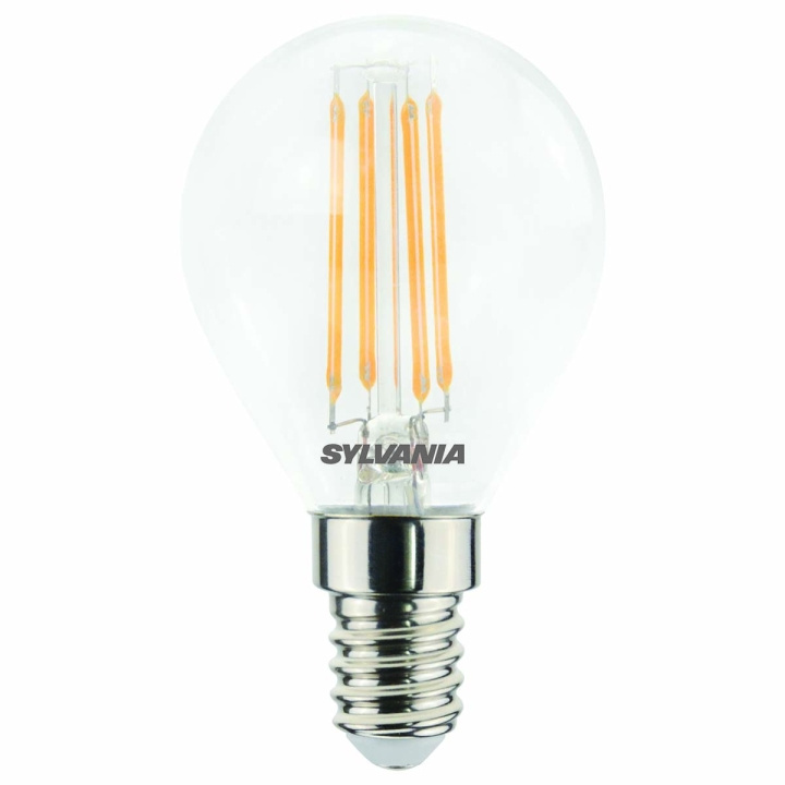 Sylvania ToLEDo Retro Ball V5 CL 470LM 827 E14 SL i gruppen Elektronikk / Lys / LED-lys hos TP E-commerce Nordic AB (C08353)