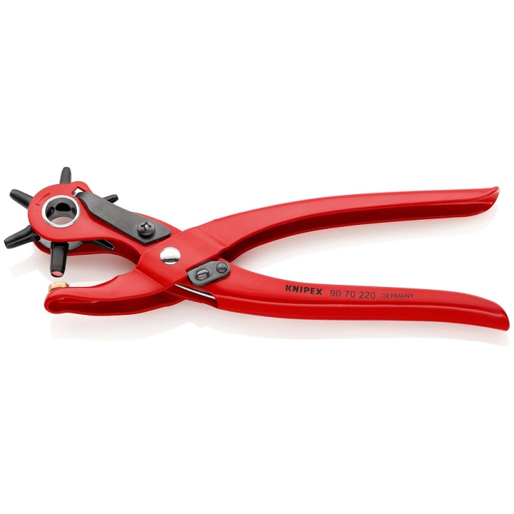 KNIPEX Ruller Hull Tenger 220 mm 5/10 mm² i gruppen HJEM, HUS OG HAGE / Omsorg for klær (Finns inte riktigt något norskt ord för detta...) / Stell av klær / Omsorg for klær hos TP E-commerce Nordic AB (C08371)