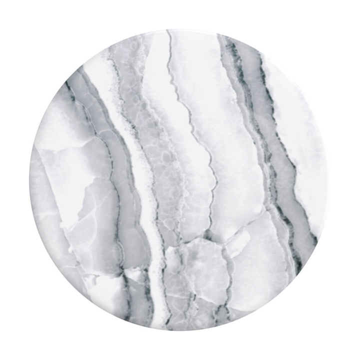 Basic Grip White Granite i gruppen SMARTTELEFON & NETTBRETT / Annet tilbehør / Popsockets hos TP E-commerce Nordic AB (C08446)