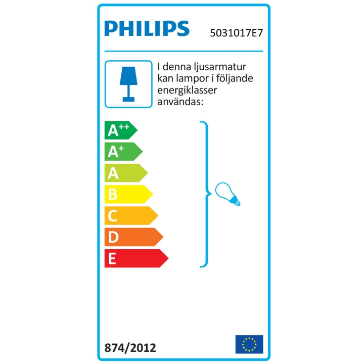 Philips Meranti Spotlight 1x35W 230V i gruppen Elektronikk / Lys / Taklamper hos TP E-commerce Nordic AB (C08573)