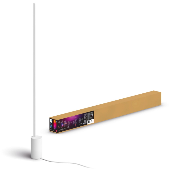 Philips Hue Gradient Signe Gulvlampe Hvit og Colour Ambiance Hvit i gruppen HJEM, HUS OG HAGE / Smarthus / Smart belysning hos TP E-commerce Nordic AB (C08590)