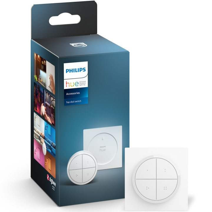 Philips Hue Tap Dial-bryter hvit i gruppen HJEM, HUS OG HAGE / Smarthus / Smart belysning hos TP E-commerce Nordic AB (C08603)