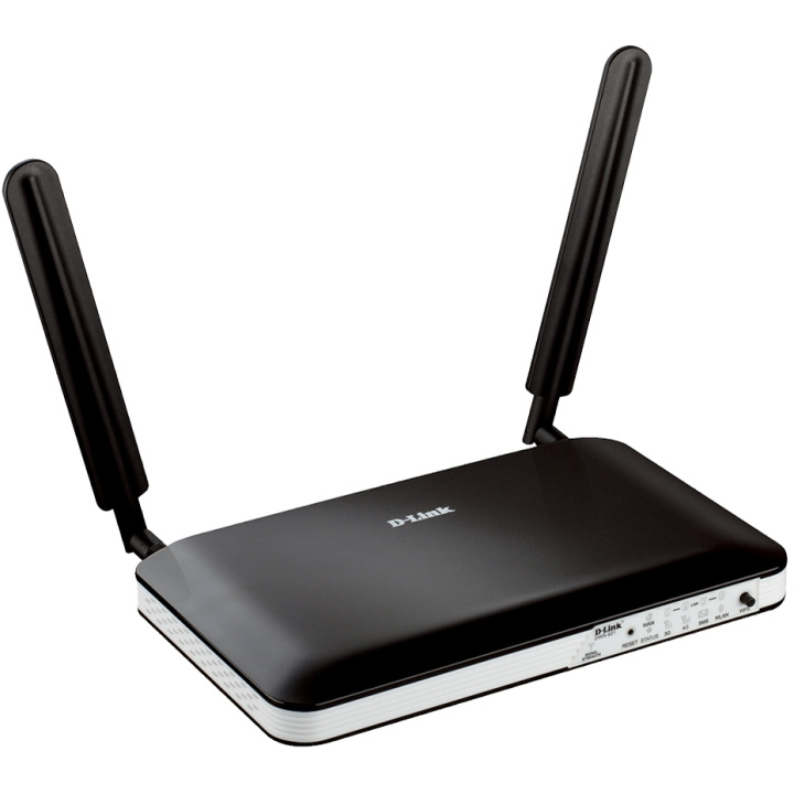 D-Link DWR-921 4G-router N300 4G/LTE i gruppen Datautstyr / Nettverk / Routere hos TP E-commerce Nordic AB (C08635)