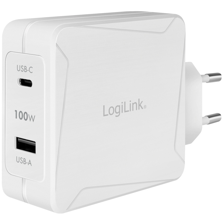LogiLink USB-laddare 1 x USB-C PD 1 x U i gruppen SMARTTELEFON & NETTBRETT / Ladere og Kabler / Vegglader / Vegglader Type C hos TP E-commerce Nordic AB (C08648)
