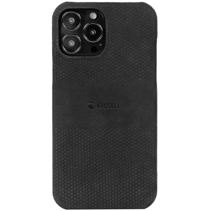 Krusell Lærdeksel iPhone 13 Pro Svart i gruppen SMARTTELEFON & NETTBRETT / Mobilbeskyttelse / Apple / iPhone 13 Pro / Deksel hos TP E-commerce Nordic AB (C08756)