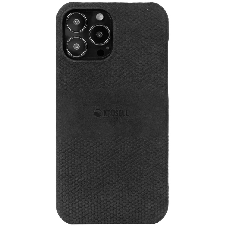 Krusell Leather Cover iPhone 13 Pro Svart i gruppen SMARTTELEFON & NETTBRETT / Mobilbeskyttelse / Apple / iPhone 13 Pro / Deksel hos TP E-commerce Nordic AB (C08756)