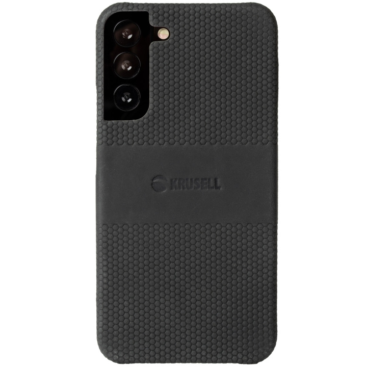 Krusell Leather Cover Galaxy S22+ Svart i gruppen SMARTTELEFON & NETTBRETT / Mobilbeskyttelse / Samsung hos TP E-commerce Nordic AB (C08786)