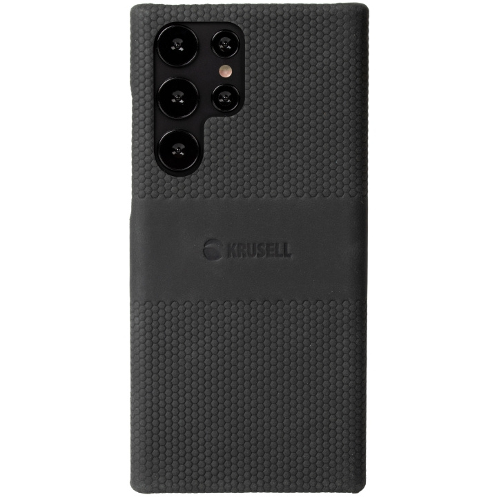 Krusell Leather Cover Galaxy S22 Ultra Black i gruppen SMARTTELEFON & NETTBRETT / Mobilbeskyttelse / Samsung hos TP E-commerce Nordic AB (C08787)