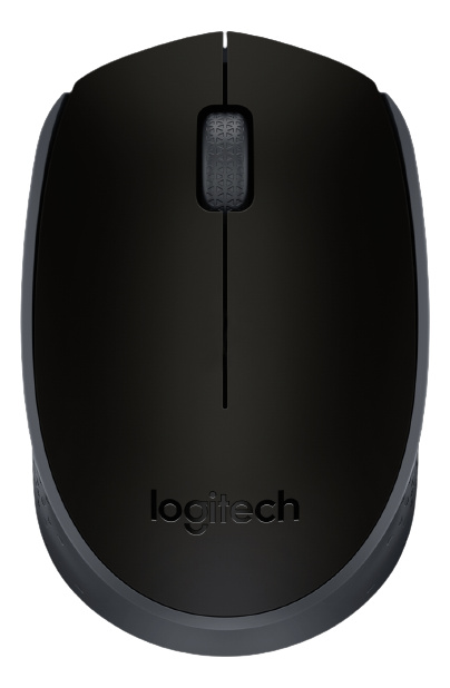 Logitech B170 Wireless Mouse - BLACK i gruppen Datautstyr / Mus & Tastatur / Mus / Trådløs hos TP E-commerce Nordic AB (C09060)