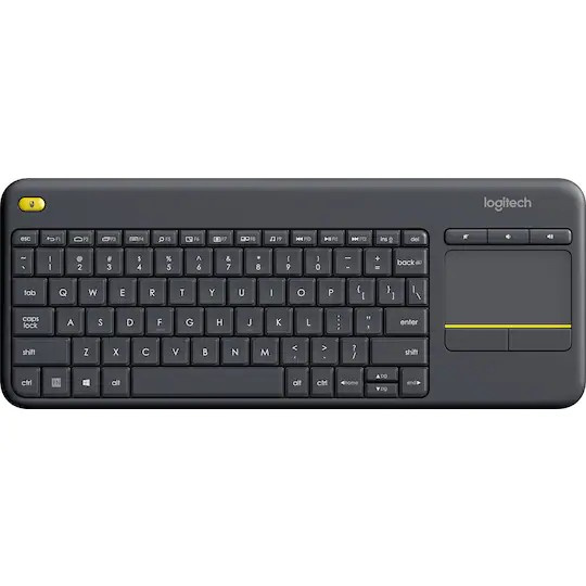 Logitech K400 trådløst tastatur svart i gruppen Datautstyr / Mus & Tastatur / Tastatur / Trådløs hos TP E-commerce Nordic AB (C09072)