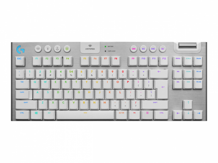 Logitech G915 TKL LIGHTSPEED Wireless GL Tactile - Gaming Tastatur - U i gruppen Datautstyr / GAMING / Tastatur hos TP E-commerce Nordic AB (C09081)