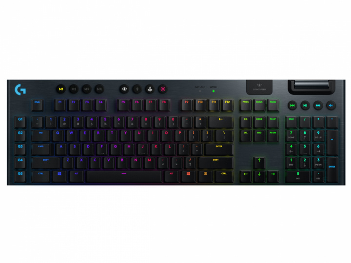 Logitech G915 LIGHTSPEED Wireless GL Clicky - ND - spilltastatur - N i gruppen Datautstyr / GAMING / Tastatur hos TP E-commerce Nordic AB (C09082)