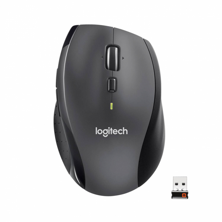 Logitech M705 Black Mouse Wireless i gruppen Datautstyr / Mus & Tastatur / Mus / Trådløs hos TP E-commerce Nordic AB (C09095)