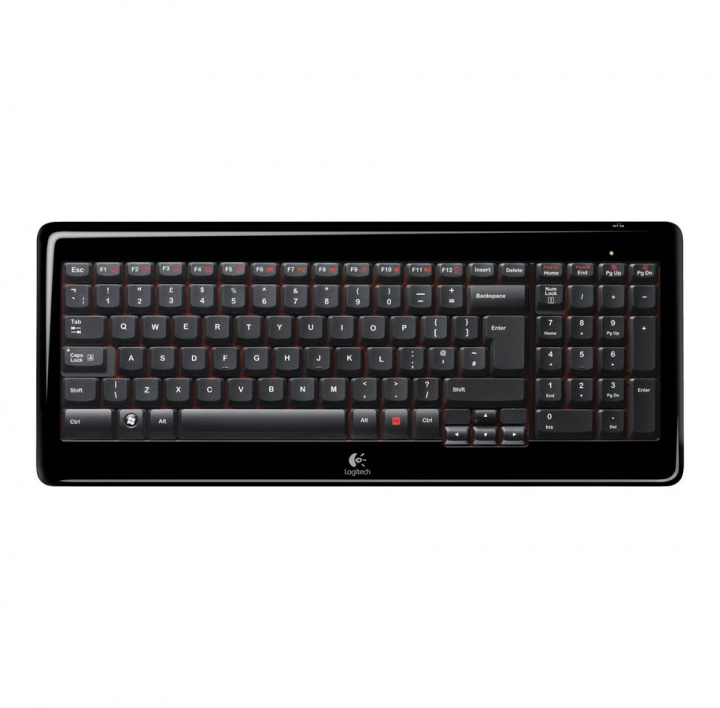 Logitech Wireless Keyboard K340, Norwegian i gruppen Datautstyr / Mus & Tastatur / Tastatur / Trådløs hos TP E-commerce Nordic AB (C09100)