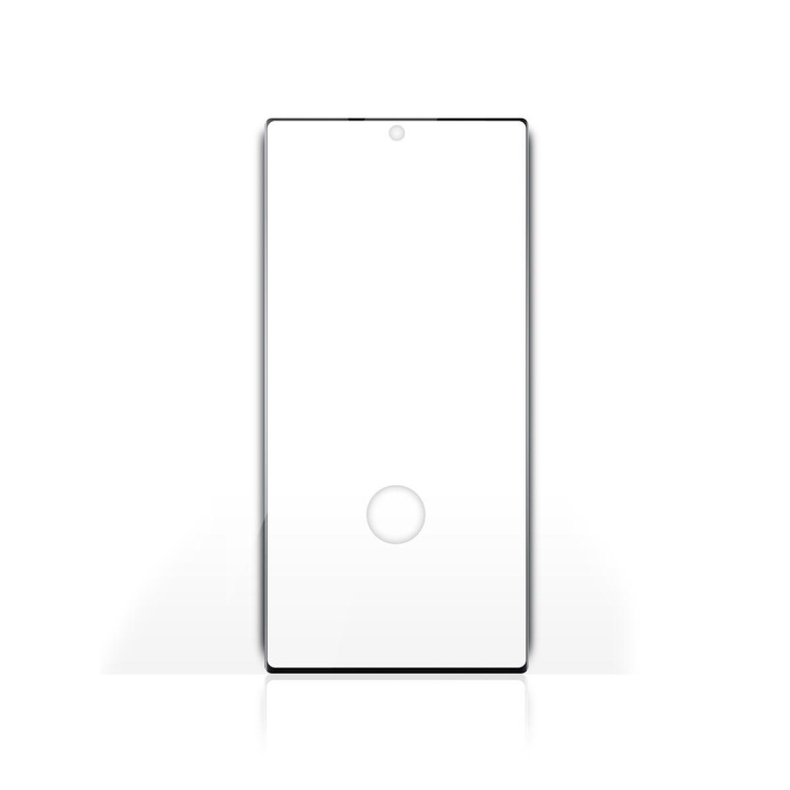 Skjermbeskytter | Brukes til: Samsung | Samsung Galaxy Note 10 | Full Coverage Safety Glass | 3D Curved Edge | 9 H i gruppen SMARTTELEFON & NETTBRETT / Mobilbeskyttelse / Samsung hos TP E-commerce Nordic AB (C09132)