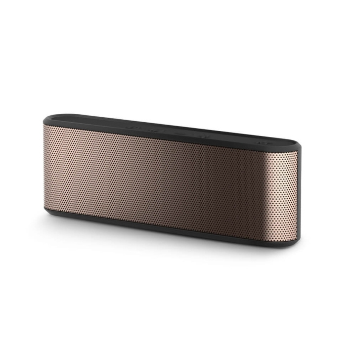 KitSound Høyttaler BOOMBAR 30 Bluetooth Rosegold i gruppen Elektronikk / Lyd & Bilde / Høyttalere & tilbehør / Bluetooth-høyttalere / Bærbare høyttalere hos TP E-commerce Nordic AB (C09261)