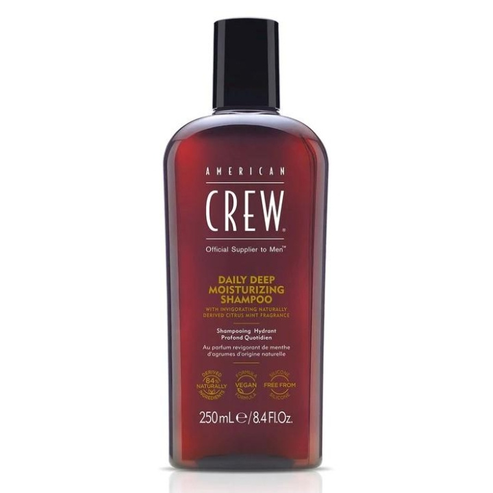 American Crew Daily Deep Moisturising Shampoo 250 ml i gruppen HELSE OG SKJØNNHET / Hår & styling / Hårpleie / Sjampo hos TP E-commerce Nordic AB (C09492)
