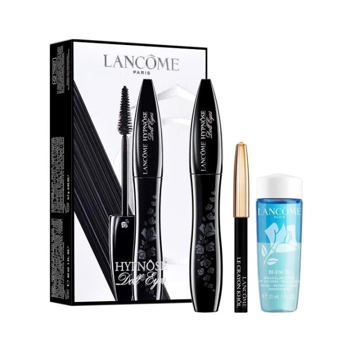 Giftset Lancome Hypnose Doll Eyes Mascara 6,5ml + Mini Kohl Pencil 0,7g + Bi Facil 30ml i gruppen HELSE OG SKJØNNHET / Gavesett / Gavesett for henne hos TP E-commerce Nordic AB (C09502)