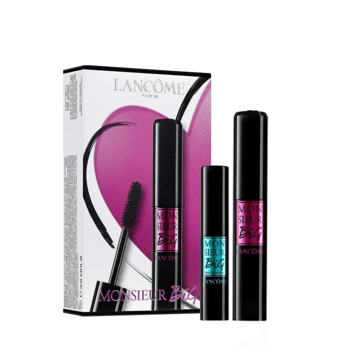 Gavesett Lancome Monsieur Big Volumizing Mascara 10ml + Waterproof Mini 4ml i gruppen HELSE OG SKJØNNHET / Makeup / Øyne og øyebryn / Mascara hos TP E-commerce Nordic AB (C09504)