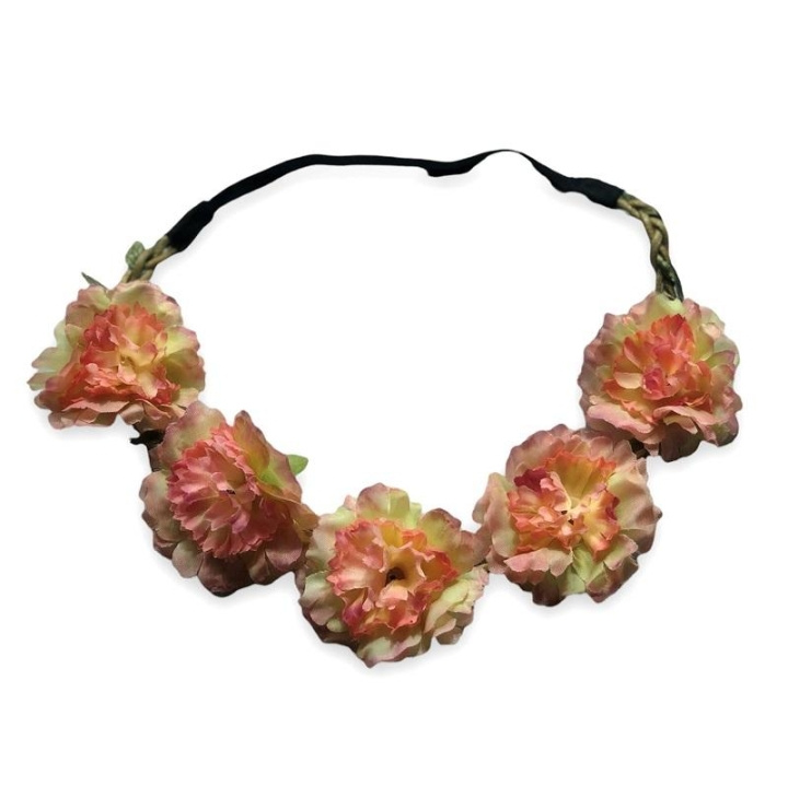 Hairband Blossom - Peach/Pink i gruppen HELSE OG SKJØNNHET / Hår & styling / Hårtilbehør hos TP E-commerce Nordic AB (C09888)