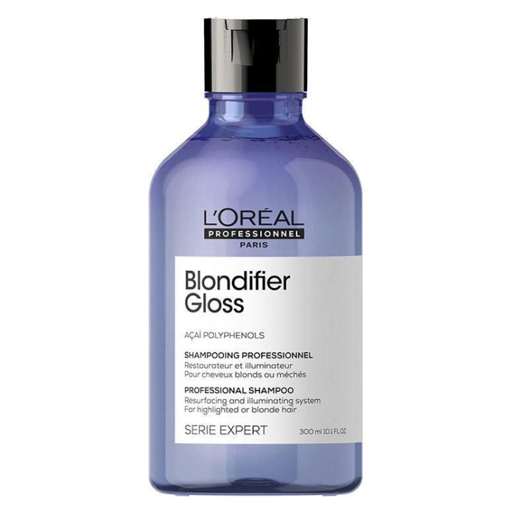 LOreal Professionnel Blondifier Gloss Shampoo 300ml i gruppen HELSE OG SKJØNNHET / Hår & styling / Hårpleie / Sjampo hos TP E-commerce Nordic AB (C09922)