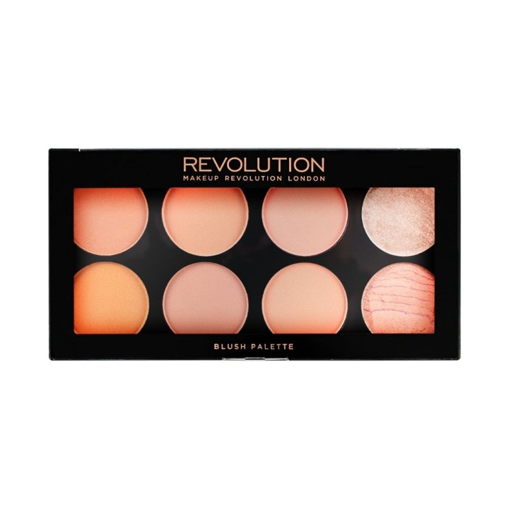 Makeup Revolution Ultra Blush Palette Hot Spice i gruppen HELSE OG SKJØNNHET / Makeup / Makeup ansikt / Rouge / Bronzer hos TP E-commerce Nordic AB (C09968)