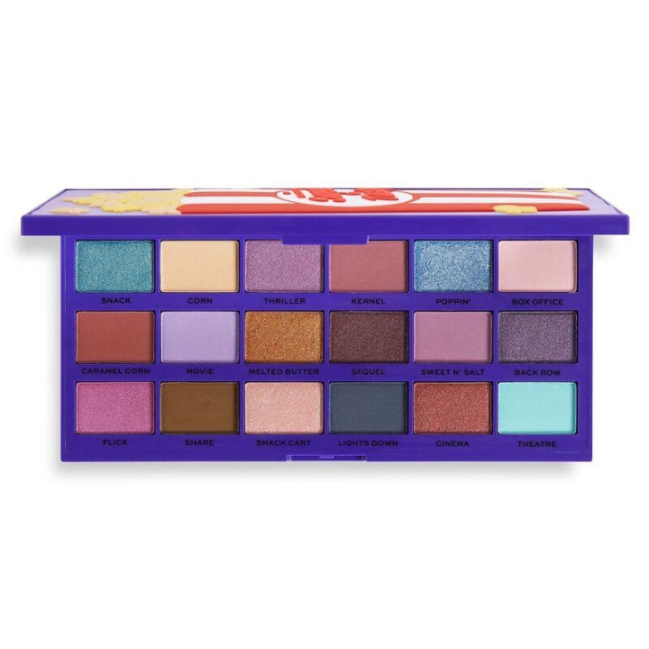 Makeup Revolution I Heart Revolution Palette - Velsmakende popcorn i gruppen HELSE OG SKJØNNHET / Makeup / Øyne og øyebryn / Øyeskygger hos TP E-commerce Nordic AB (C10077)