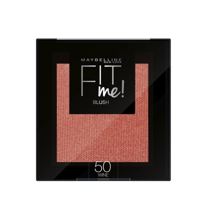 Maybelline Fit Me! Blush - 50 Wine i gruppen HELSE OG SKJØNNHET / Makeup / Makeup ansikt / Rouge / Bronzer hos TP E-commerce Nordic AB (C10087)