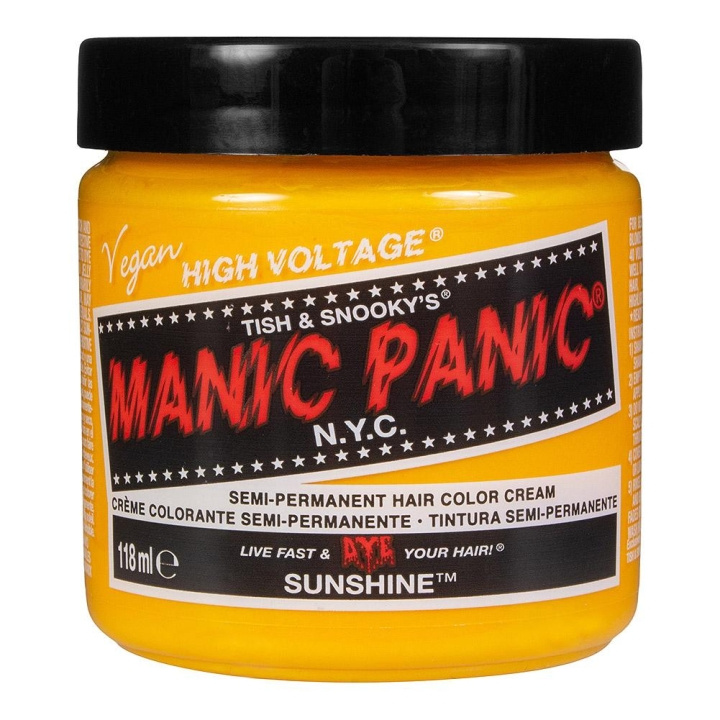 Manic Panic Classic Cream Sunshine i gruppen HELSE OG SKJØNNHET / Hår & styling / Hårpleie / Hårfarge / Hårfarge & Fargebombe hos TP E-commerce Nordic AB (C10219)