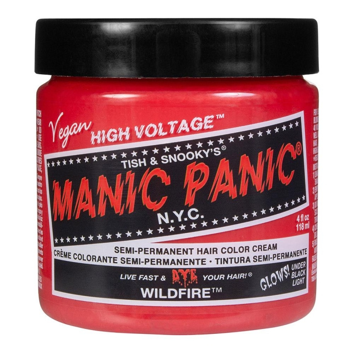 Manic Panic Classic Cream Wildfire 118 ml i gruppen HELSE OG SKJØNNHET / Hår & styling / Hårpleie / Hårfarge / Hårfarge & Fargebombe hos TP E-commerce Nordic AB (C10220)
