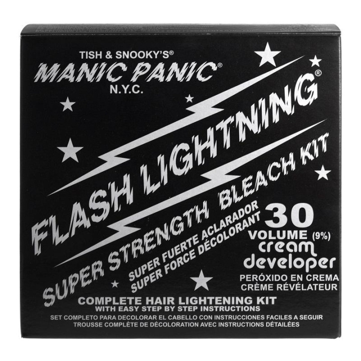Manic Panic Flash Lightning Bleach Vol 30 i gruppen HELSE OG SKJØNNHET / Hår & styling / Hårpleie / Hårfarge / Hårfarge & Fargebombe hos TP E-commerce Nordic AB (C10221)