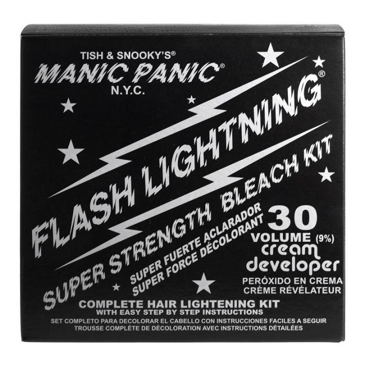 Manic Panic Flash Lightning blekemiddel Vol 30 i gruppen HELSE OG SKJØNNHET / Hår & styling / Hårpleie / Hårfarge / Hårfarge & Fargebombe hos TP E-commerce Nordic AB (C10221)