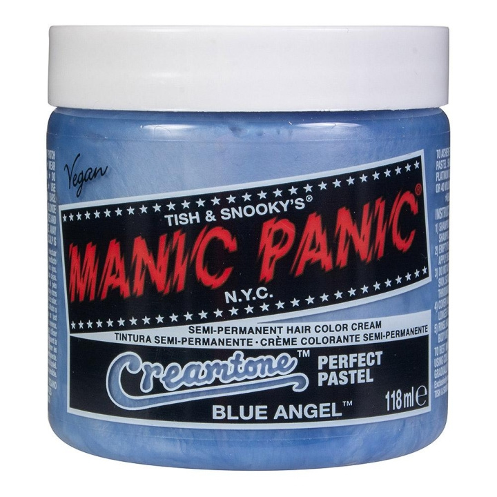 Manic Panic Classic Cream Pastel Blue Angel i gruppen HELSE OG SKJØNNHET / Hår & styling / Hårpleie / Hårfarge / Hårfarge & Fargebombe hos TP E-commerce Nordic AB (C10225)