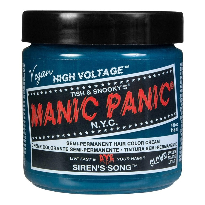 Manic Panic Classic Cream Siren\'s Song 118 ml i gruppen HELSE OG SKJØNNHET / Hår & styling / Hårpleie / Hårfarge / Hårfarge & Fargebombe hos TP E-commerce Nordic AB (C10228)