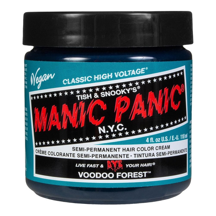 Manic Panic Classic Cream Voodoo Forest i gruppen HELSE OG SKJØNNHET / Hår & styling / Hårpleie / Hårfarge / Hårfarge & Fargebombe hos TP E-commerce Nordic AB (C10229)