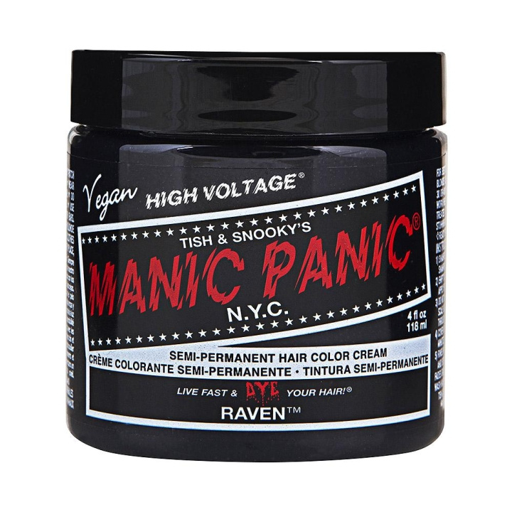 Manic Panic Classic Cream Raven i gruppen HELSE OG SKJØNNHET / Hår & styling / Hårpleie / Hårfarge / Hårfarge & Fargebombe hos TP E-commerce Nordic AB (C10232)