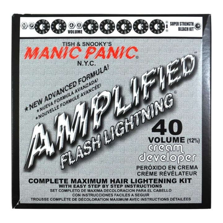 Manic Panic Flash Lightning Bleach Vol 40 i gruppen HELSE OG SKJØNNHET / Hår & styling / Hårpleie / Hårfarge / Hårfarge & Fargebombe hos TP E-commerce Nordic AB (C10234)