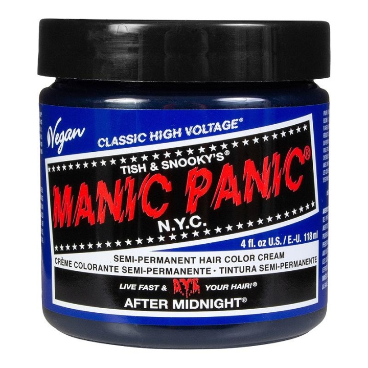 Manic Panic Classic Cream After Midnight i gruppen HELSE OG SKJØNNHET / Hår & styling / Hårpleie / Hårfarge / Hårfarge & Fargebombe hos TP E-commerce Nordic AB (C10242)